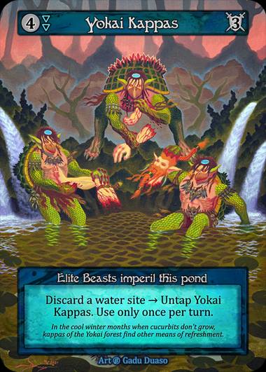 [Water] Yokai Kappas [beta-Elite]